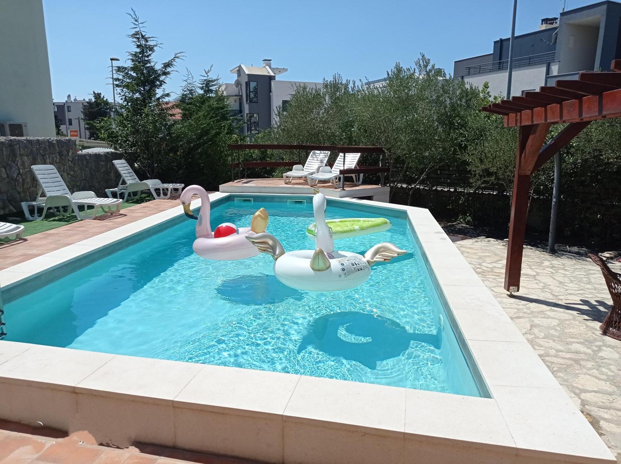 Villa Niko With Private Swimming Pool Ζαντάρ Εξωτερικό φωτογραφία